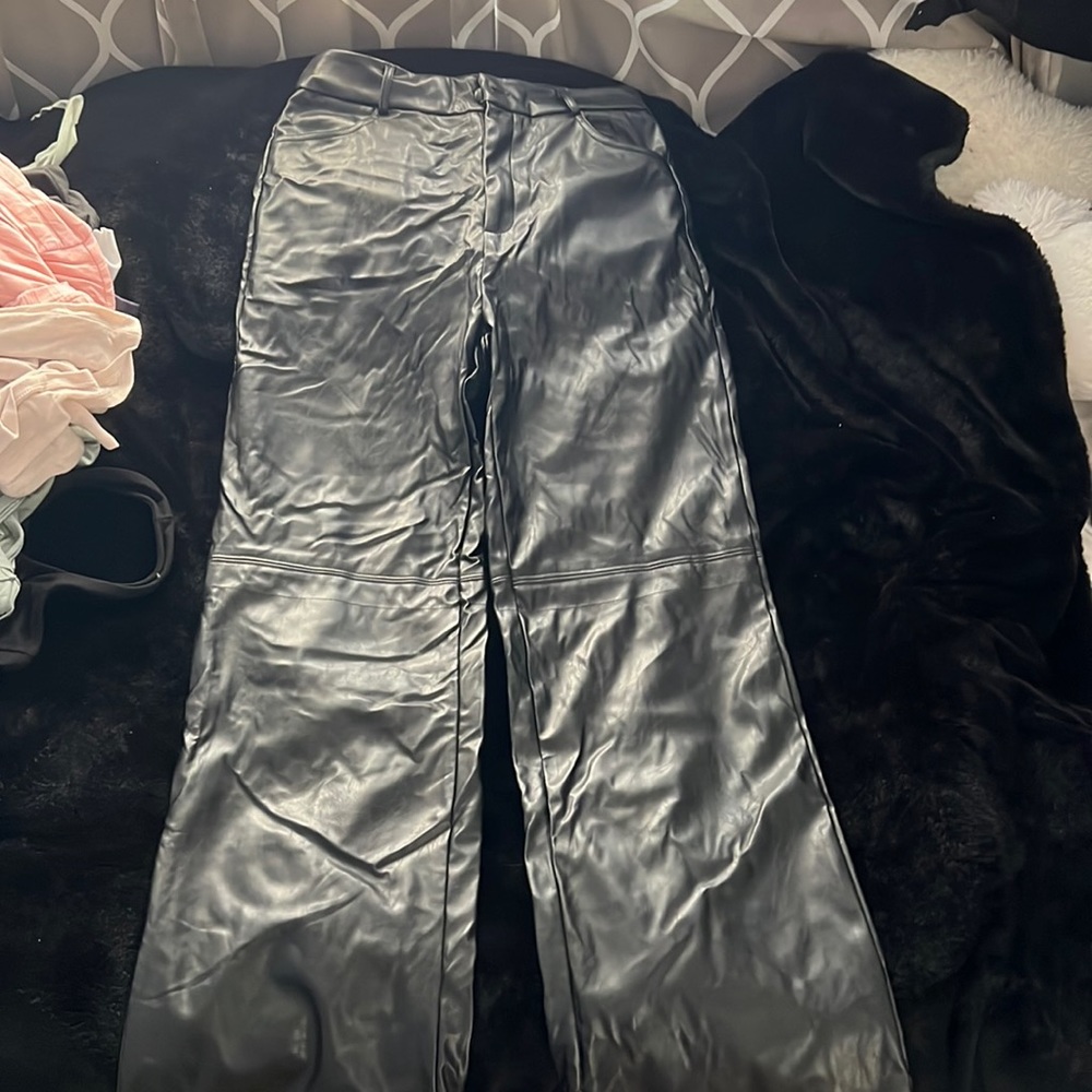 Leather pants